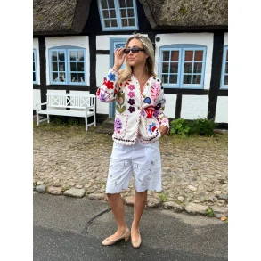 Maggie jacket white multi 