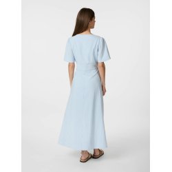 Ilsie stripe dress light blue 