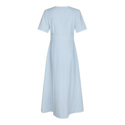 Ilsie stripe dress light blue 