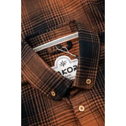 Inca unna shirt mocha bisque/blueberry