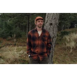 Inca unna shirt mocha bisque/blueberry