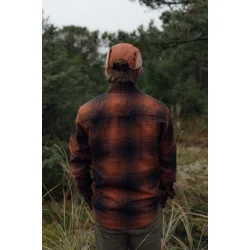 Inca unna shirt mocha bisque/blueberry