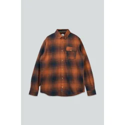 Inca unna shirt mocha bisque/blueberry