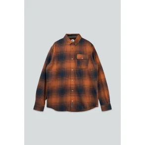 Inca unna shirt mocha bisque/blueberry