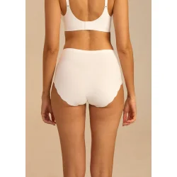 Invisible highwaist maxi trusse hvid