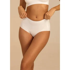 Invisible highwaist maxi trusse hvid