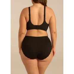 Invisible highwaist maxi trusse sort