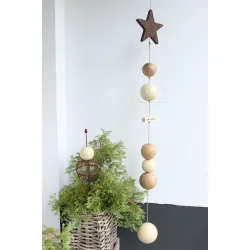 Iron ball creme large 