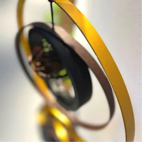 Iron ring guld dia 30 cm