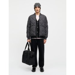 Isak ambas logo beanie asphalt 