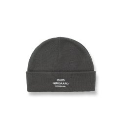 Isak ambas logo beanie asphalt 