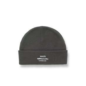 Isak ambas logo beanie asphalt 