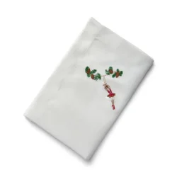 Juleserviet med ballerina