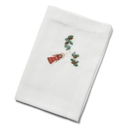 Juleserviet med engel