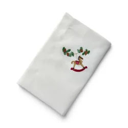 Juleserviet med gyngehest