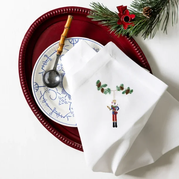 Juleserviet med musekonge