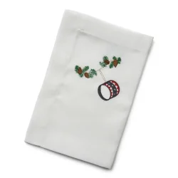 Juleserviet med tromme 