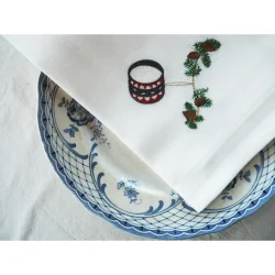 Juleserviet med tromme 