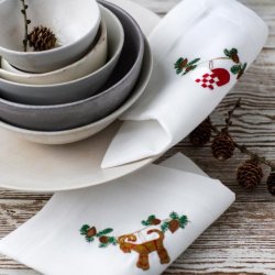 Juleservietter 6 stk.m. motiv 37468