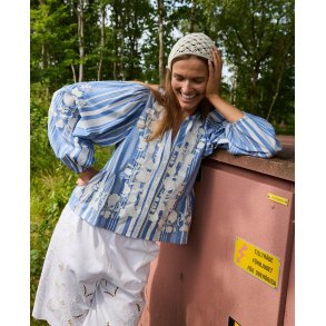 Juliane top blue stripes 