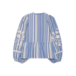 Juliane top blue stripes 