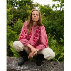 Juliane top red stripes