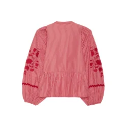 Juliane top red stripes