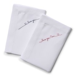 Krlighedservietter - 2 stk. 