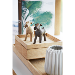 Kay Bojesen Hund Tim lys