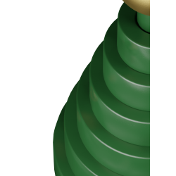 Kay bojesen Juletr H19.5 grn