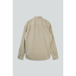 Klvedal shirt green gables/white pepper