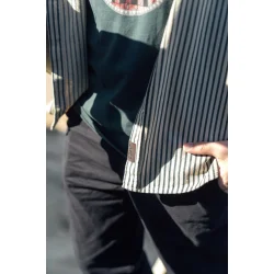 Klvedal shirt green gables/white pepper