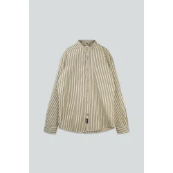 Klvedal shirt green gables/white pepper