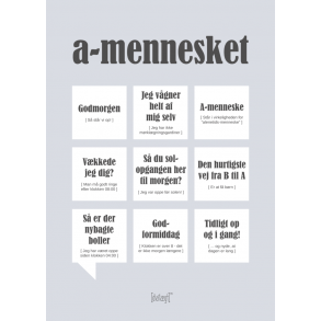Kort A5 A-mennesket