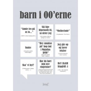 Kort A5 Barn i 00`erne