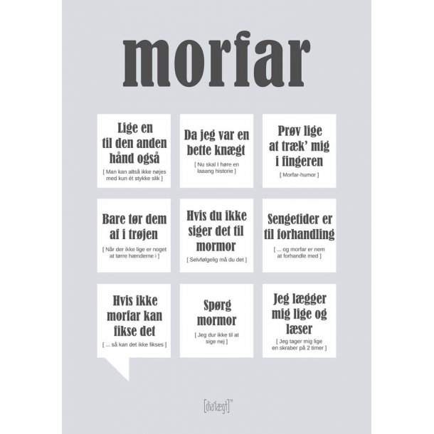 Kort A5 Morfar