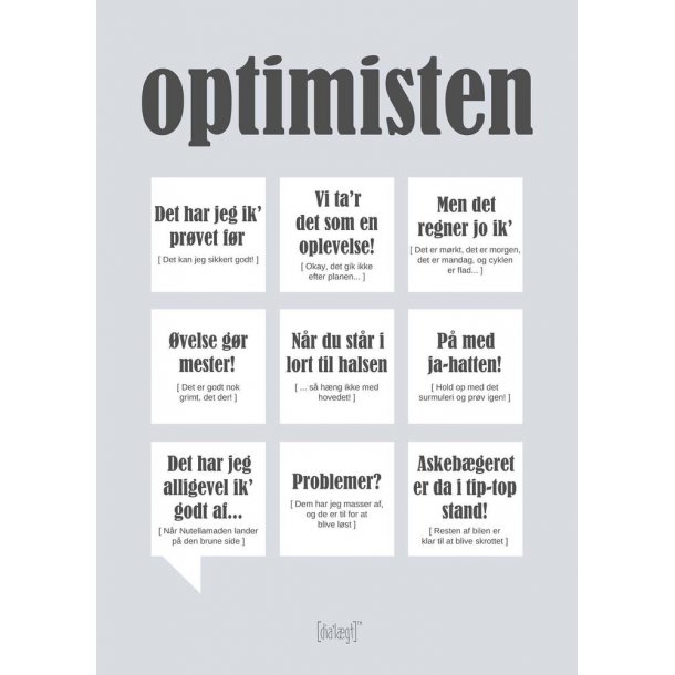 Kort A5 Optimisten