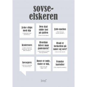 Kort A5 Sovse-elskeren