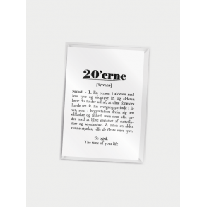 Kort A7 20'erne (definition) 