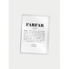 Kort A7 Farfar (definition) 