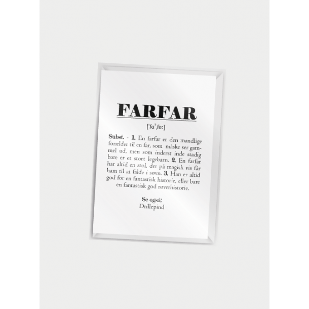 Kort A7 Farfar (definition) 