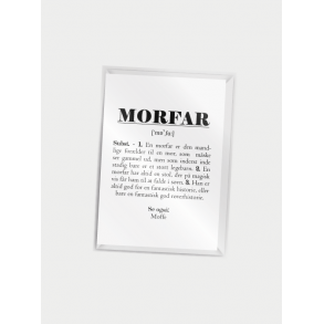 Kort A7 Morfar (definition) 