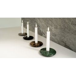 Kronelys 2,3x15,5 cm nordic white