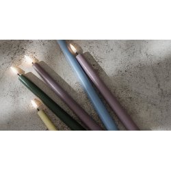 Kronelys 2,3x25 cm oyster grey 