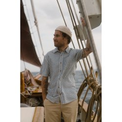 Seer sucker short sleeve shirt