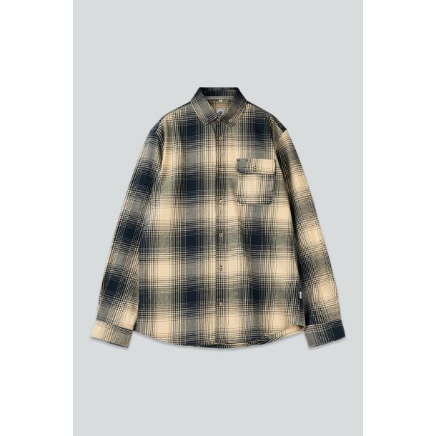 Inca unna shirt blueberry/white pepper