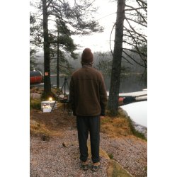 Bear sherpa jacket coffee bean 