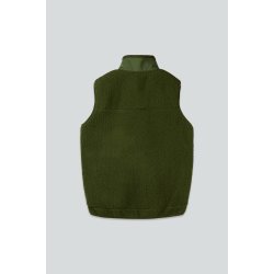 Bear sherpa vest riffle green 