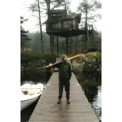 Bear sherpa vest riffle green 
