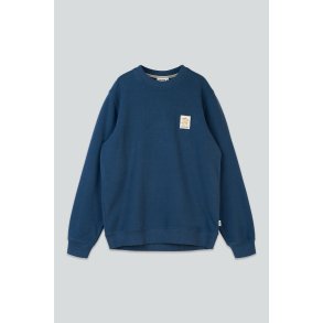 Mushroom trio crewneck insignia blue